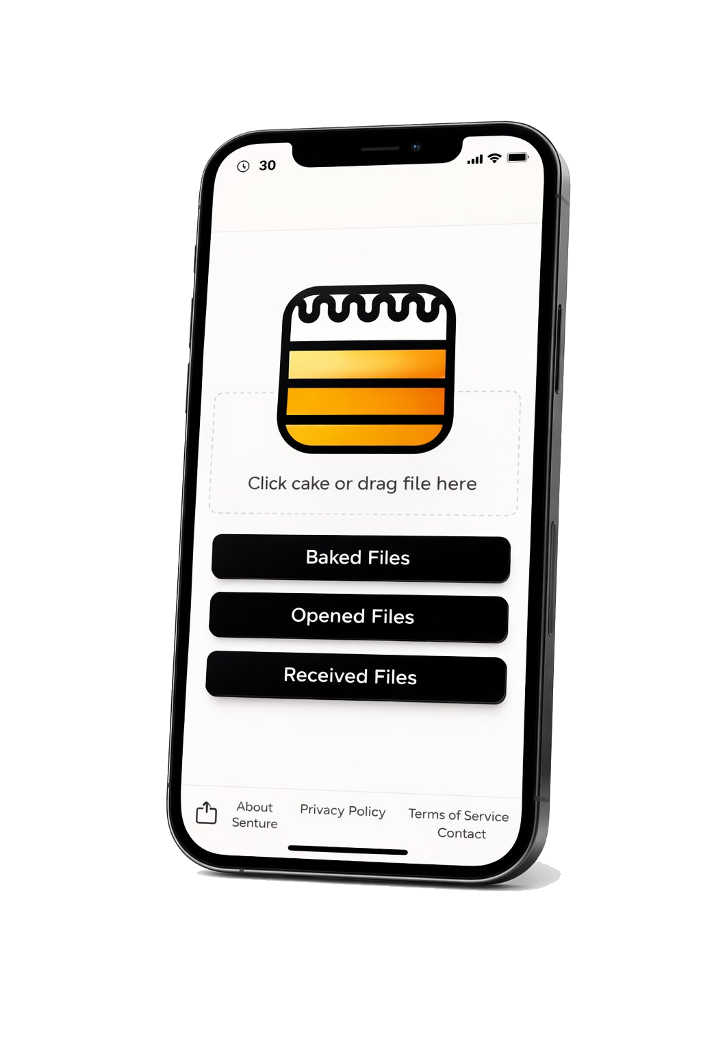 Honeycake App on iPhone
